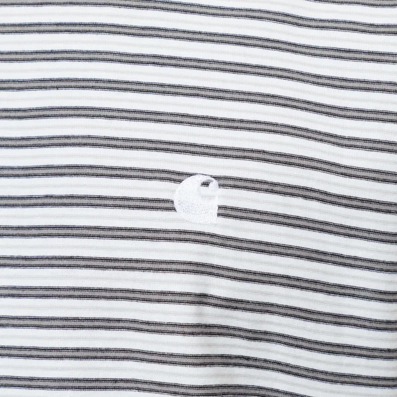 Carhartt WIP Dupree T Shirt Striped White-4