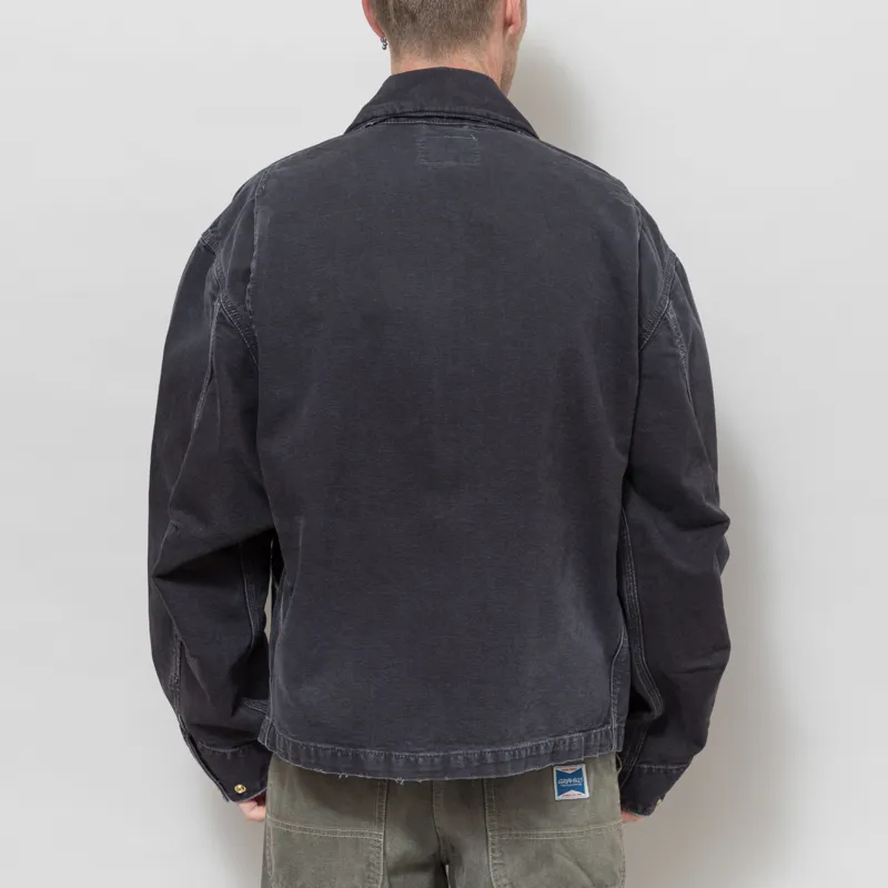 Carhartt WIP OG Arcan Jacket Black Destroy Wash-2
