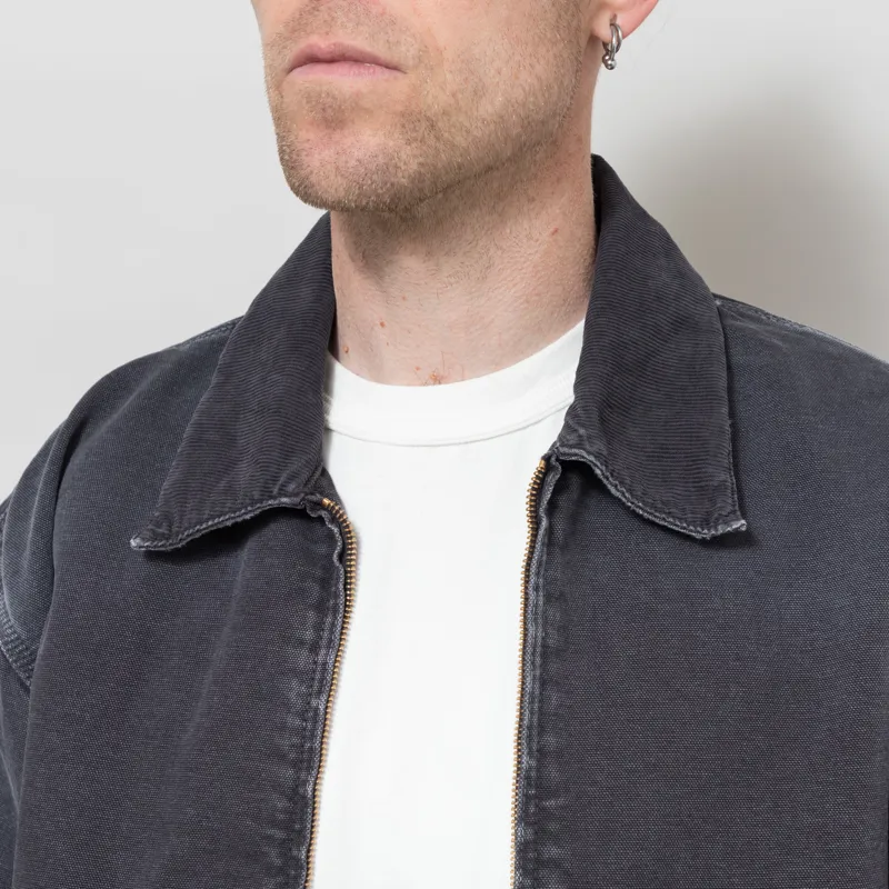 Carhartt WIP OG Arcan Jacket Black Destroy Wash-3