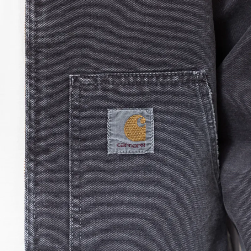 Carhartt WIP OG Arcan Jacket Black Destroy Wash-7