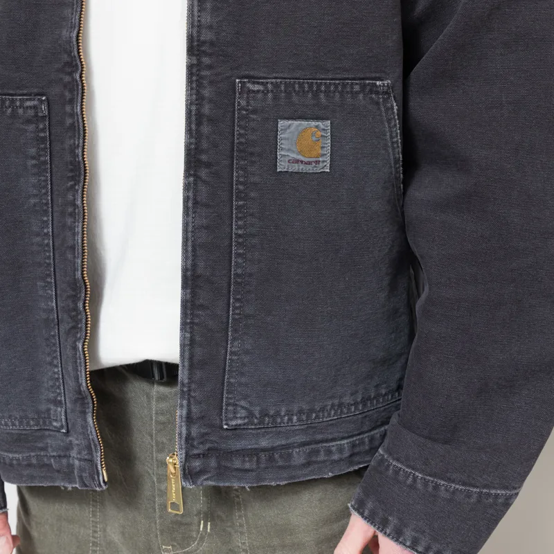 Carhartt WIP OG Arcan Jacket Black Destroy Wash-5