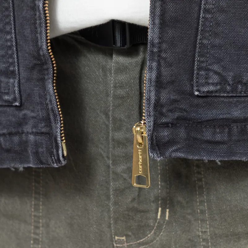 Carhartt WIP OG Arcan Jacket Black Destroy Wash-9