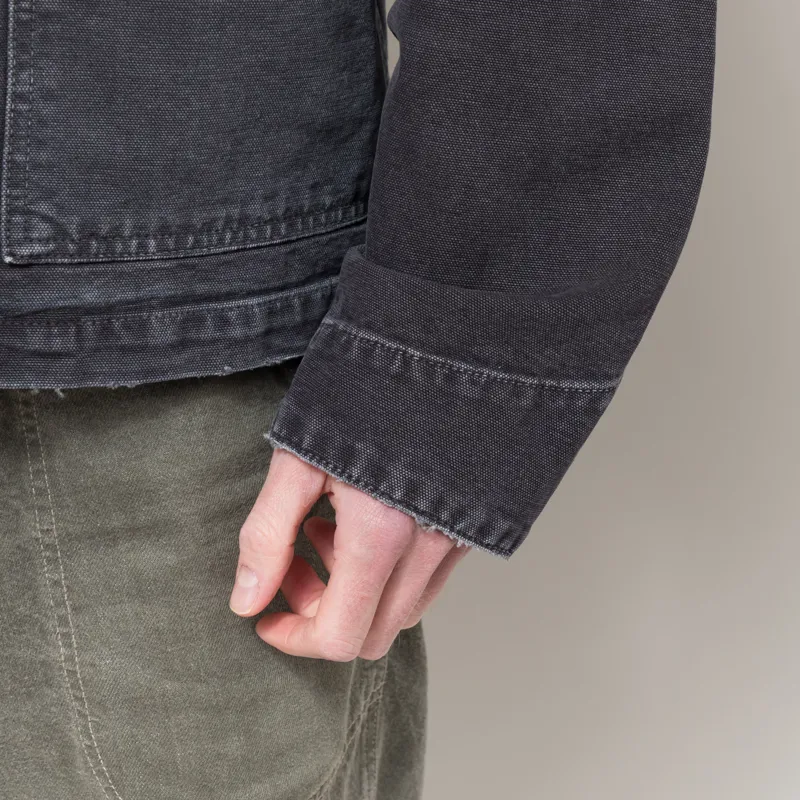 Carhartt WIP OG Arcan Jacket Black Destroy Wash-8
