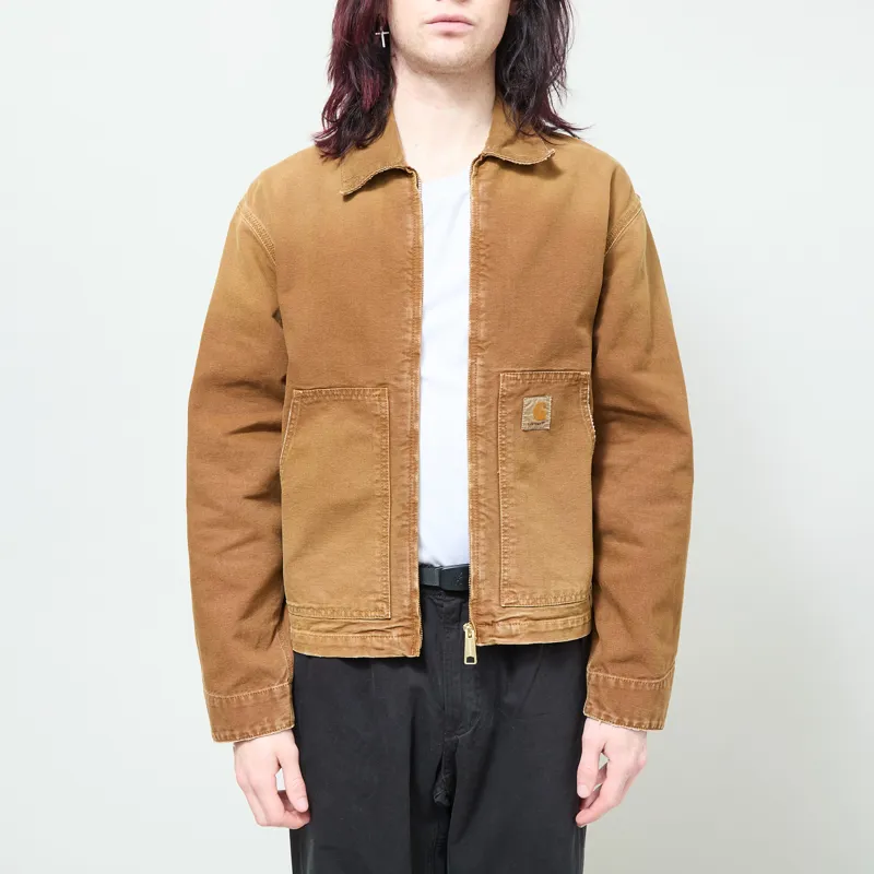 Carhartt WIP OG Arcan Jacket Hamilton Brown Destroy Wash