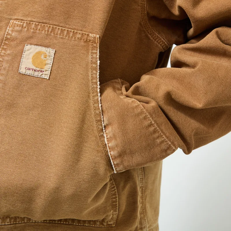 Carhartt WIP OG Arcan Jacket Hamilton Brown Destroy Wash-6