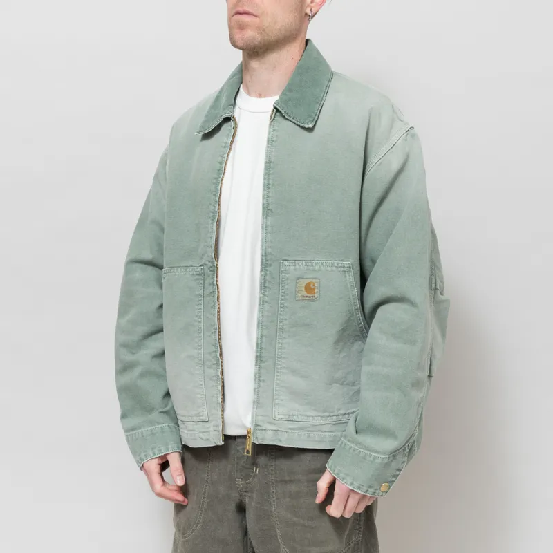 Carhartt WIP OG Arcan Jacket Shady Green Destroy Wash-1