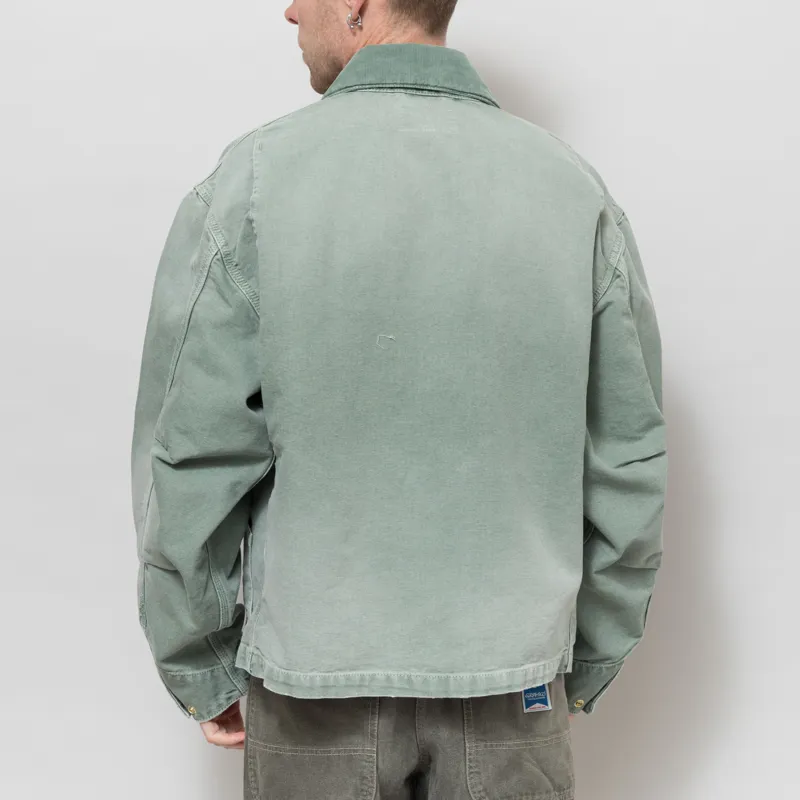 Carhartt WIP OG Arcan Jacket Shady Green Destroy Wash-2