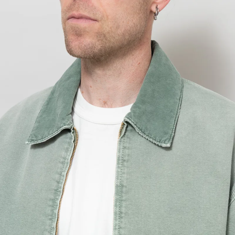 Carhartt WIP OG Arcan Jacket Shady Green Destroy Wash-3