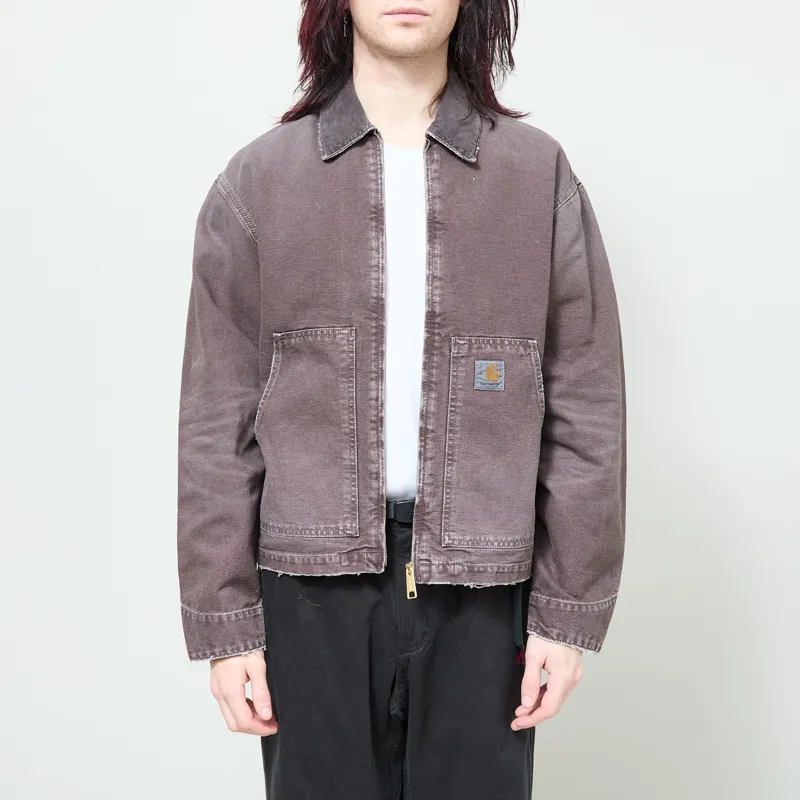 Carhartt WIP OG Arcan Jacket Tobacco Destroy Wash