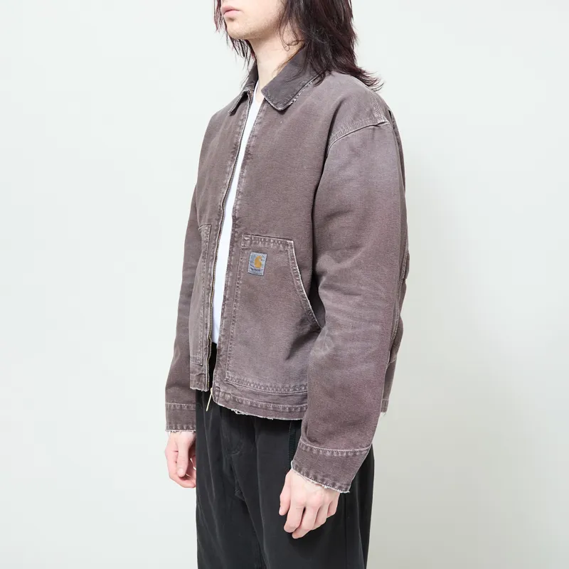 Carhartt WIP OG Arcan Jacket Tobacco Destroy Wash-1