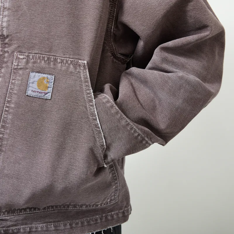 Carhartt WIP OG Arcan Jacket Tobacco Destroy Wash-8