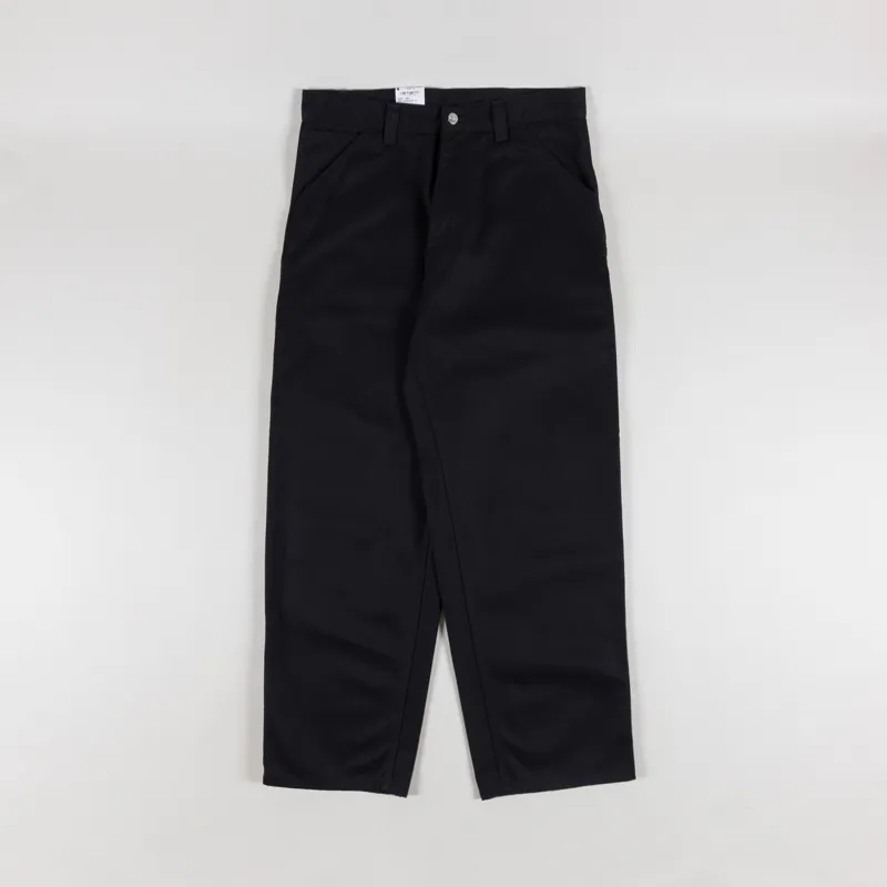 Carhartt WIP OG Single Knee Pants Black Rinsed-1
