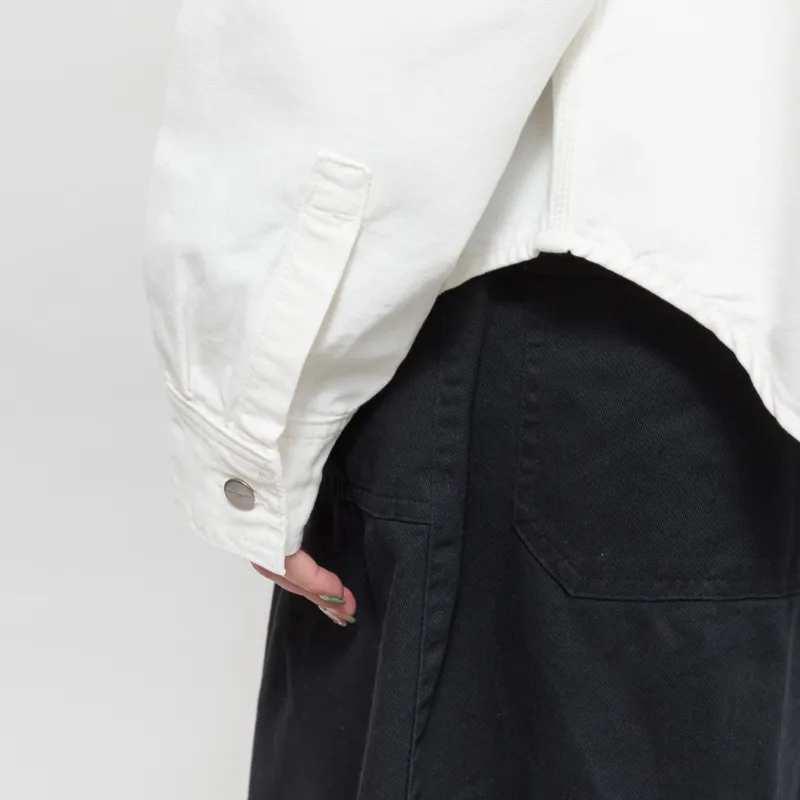 Carhartt WIP Womens Georgia Shirt Jac Wax Washed-9