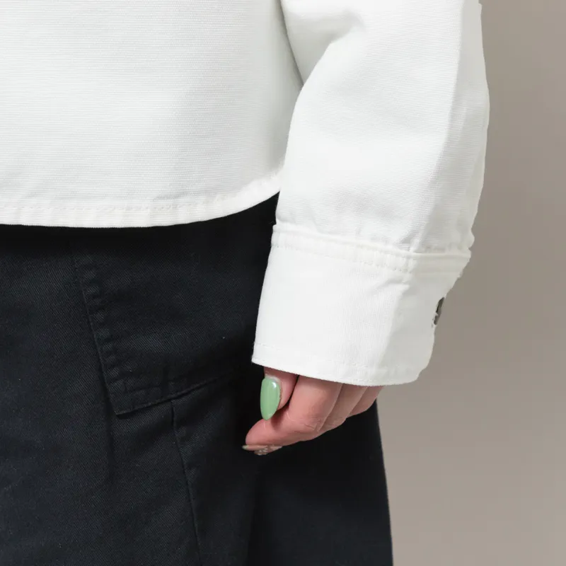 Carhartt WIP Womens Georgia Shirt Jac Wax Washed-5