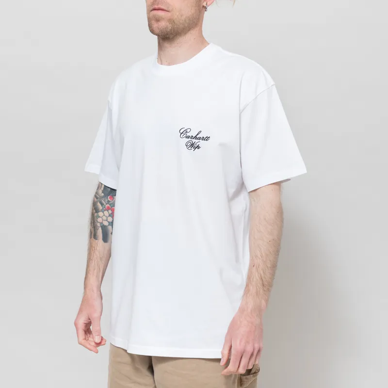 Carhartt WIP Gracious T Shirt White-1