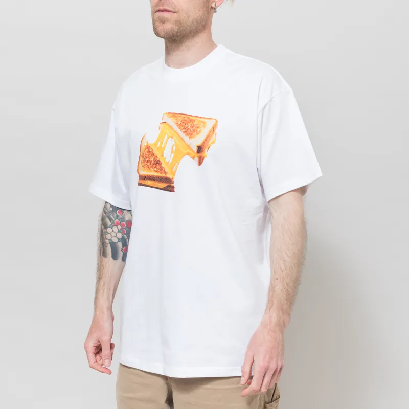 Carhartt WIP Cheese Toast T Shirt White-1