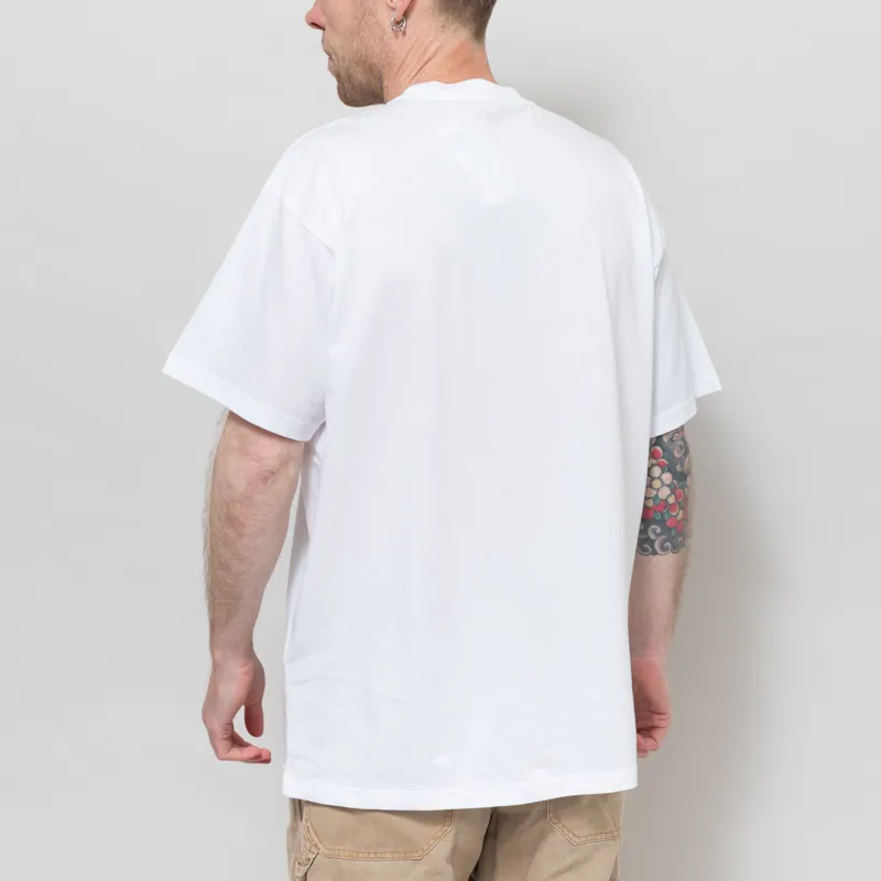 Carhartt WIP Cheese Toast T Shirt White-2
