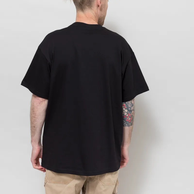 Carhartt WIP Cheese Toast T Shirt Black-2