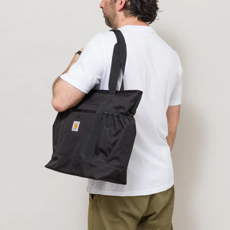 Carhartt WIP Clapton Tote Bag Black-3