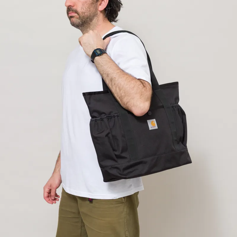 Carhartt WIP Clapton Tote Bag Black-2