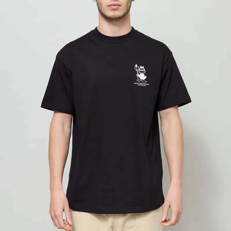 Carhartt WIP Bumper Car T Shirt Black-2