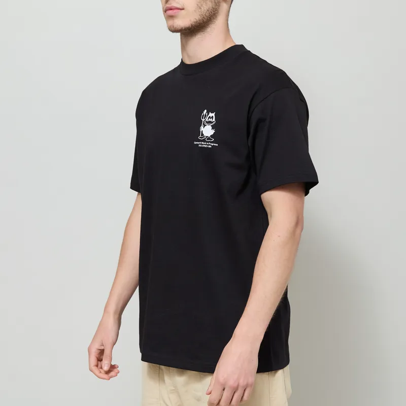 Carhartt WIP Bumper Car T Shirt Black-1