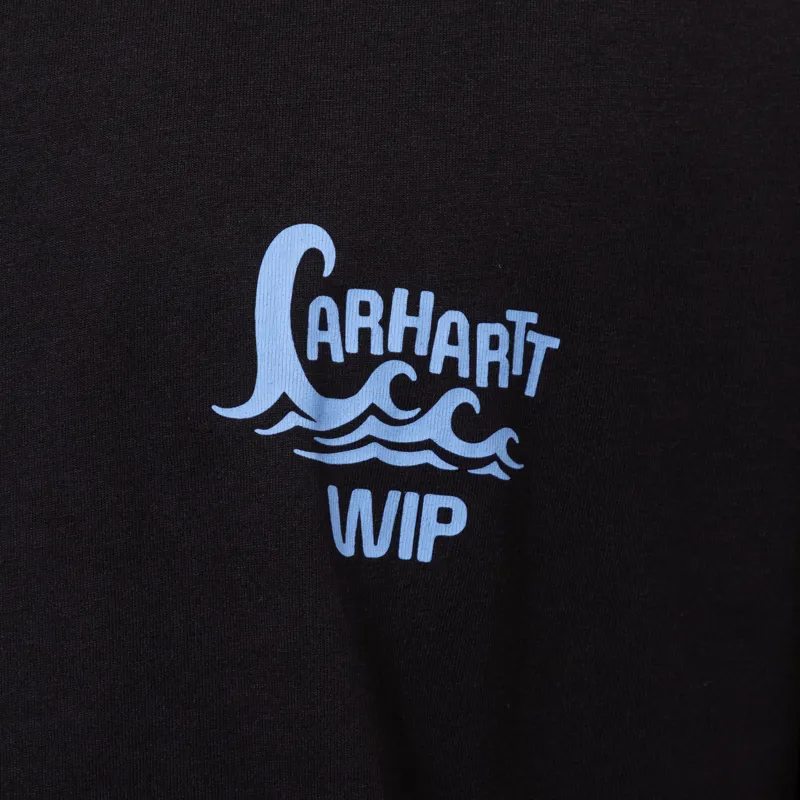 Carhartt WIP Waves T Shirt Black-5