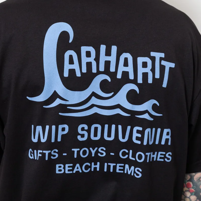 Carhartt WIP Waves T Shirt Black-4