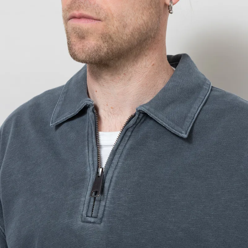 Carhartt WIP Harper Polo Carbon Garment Dyed-3