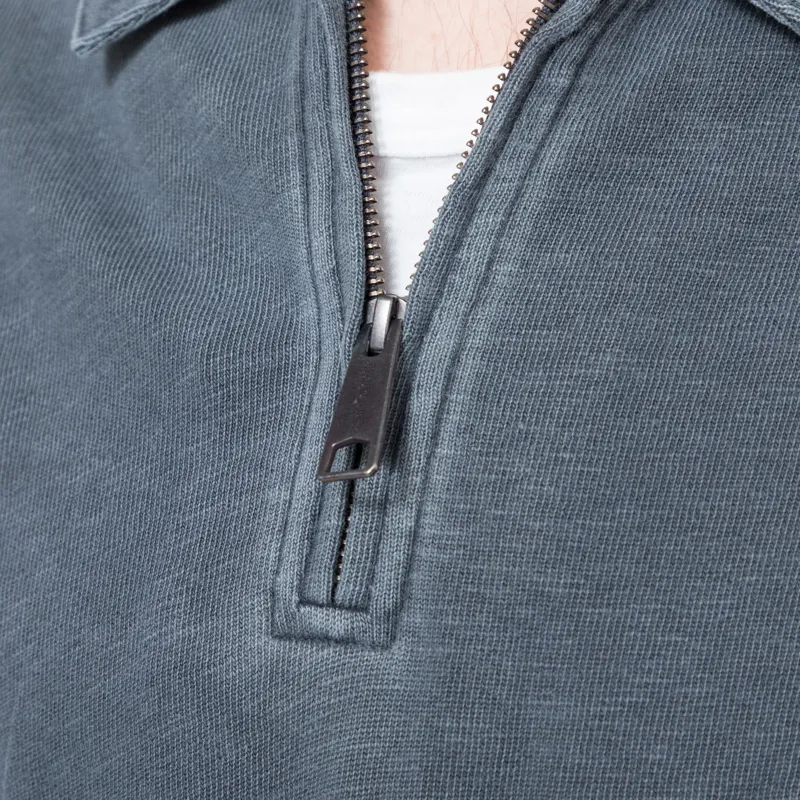 Carhartt WIP Harper Polo Carbon Garment Dyed-4