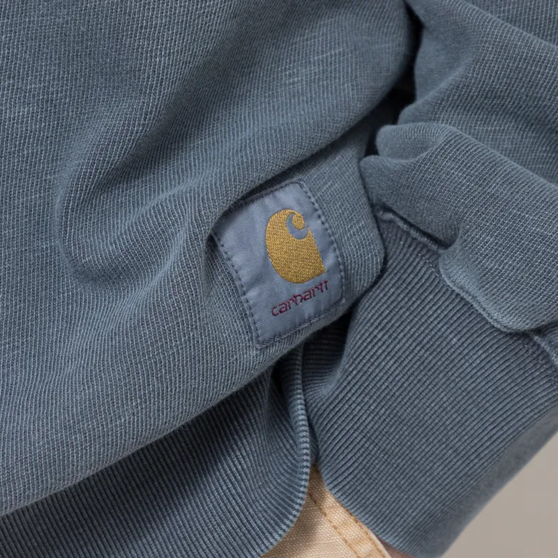 Carhartt WIP Harper Polo Carbon Garment Dyed-5