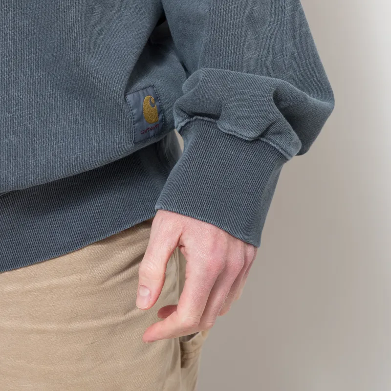 Carhartt WIP Harper Polo Carbon Garment Dyed-6