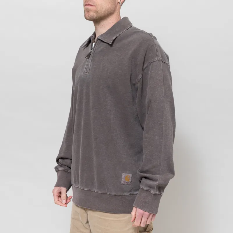 Carhartt WIP Harper Polo Tobacco Garment Dyed-1