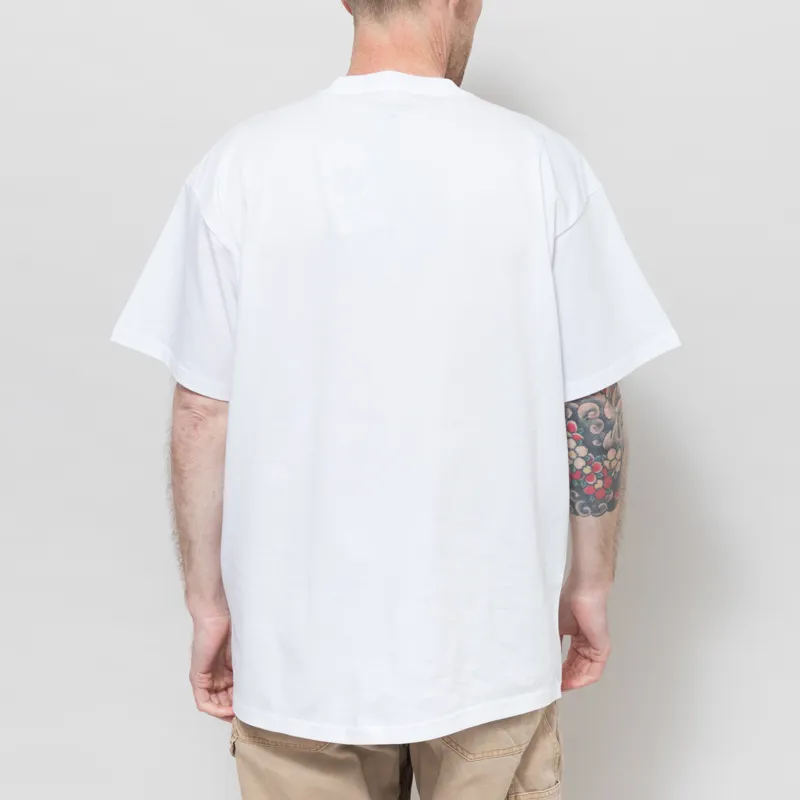 Carhartt WIP Fan T Shirt White-2