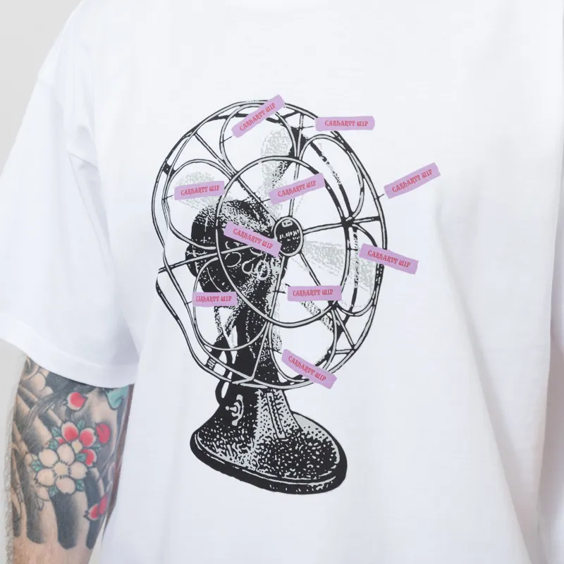 Carhartt WIP Fan T Shirt White-4