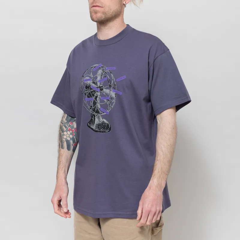 Carhartt WIP Fan T Shirt Shady Purple-1