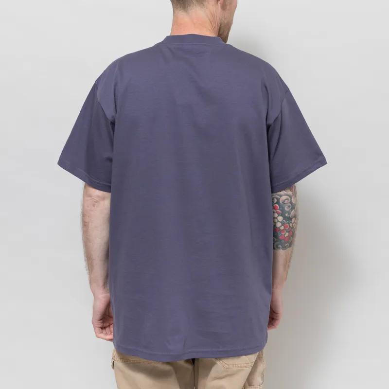 Carhartt WIP Fan T Shirt Shady Purple-2
