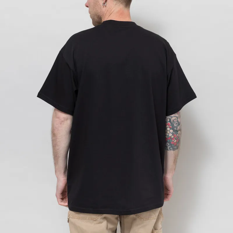 Carhartt WIP Fan T Shirt Black-2