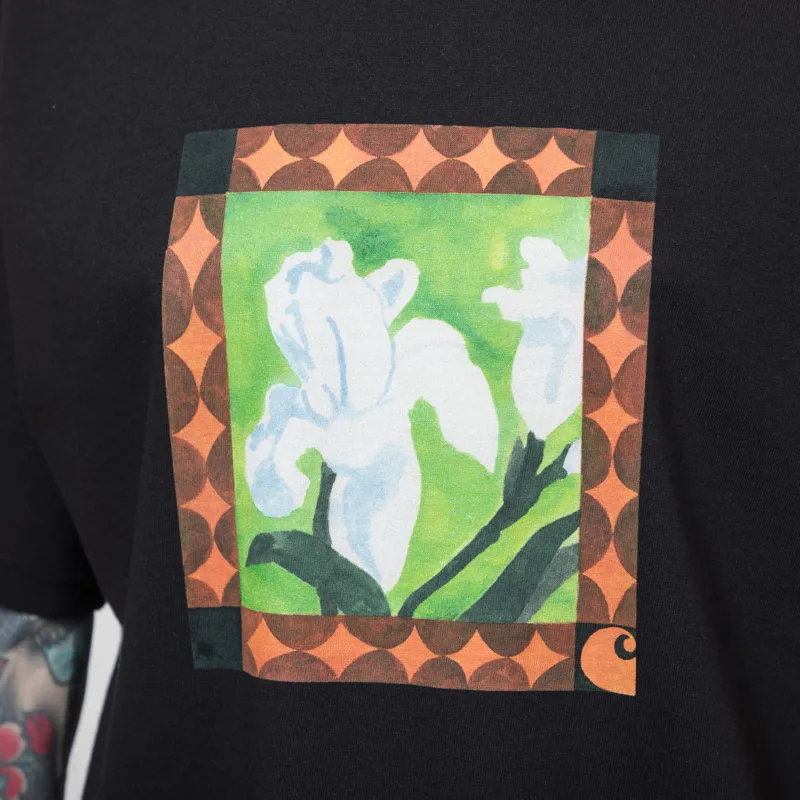 Carhartt WIP Julia Klenovsky T Shirt Black-4