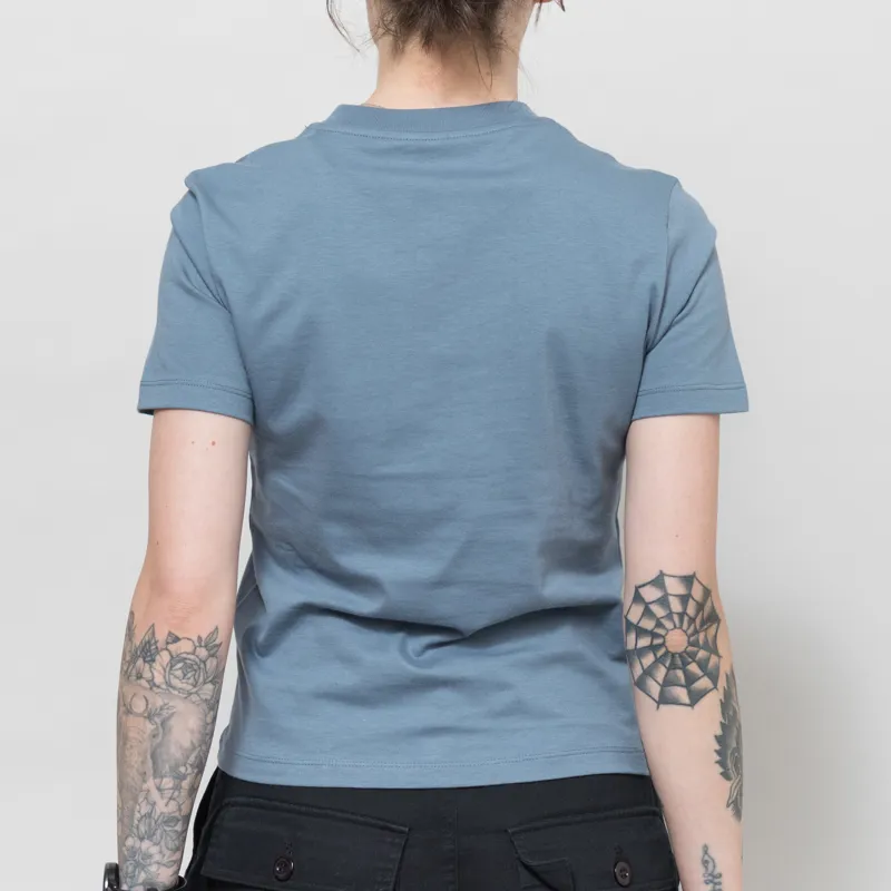 Carhartt WIP Womens Gracious T Shirt Shady Blue-2