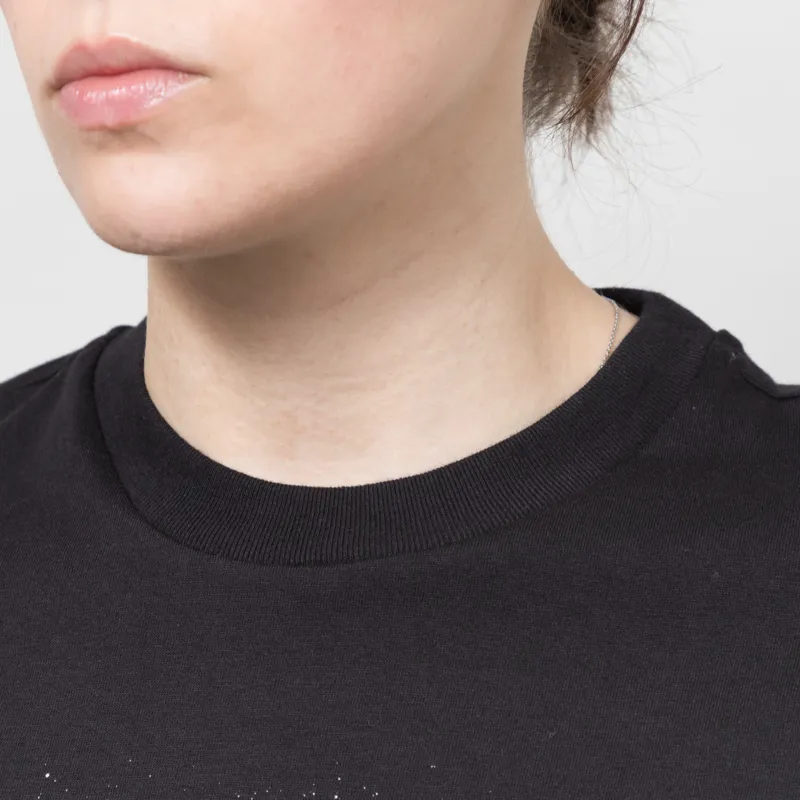 Carhartt WIP Womens Spray Heart T Shirt Black-3