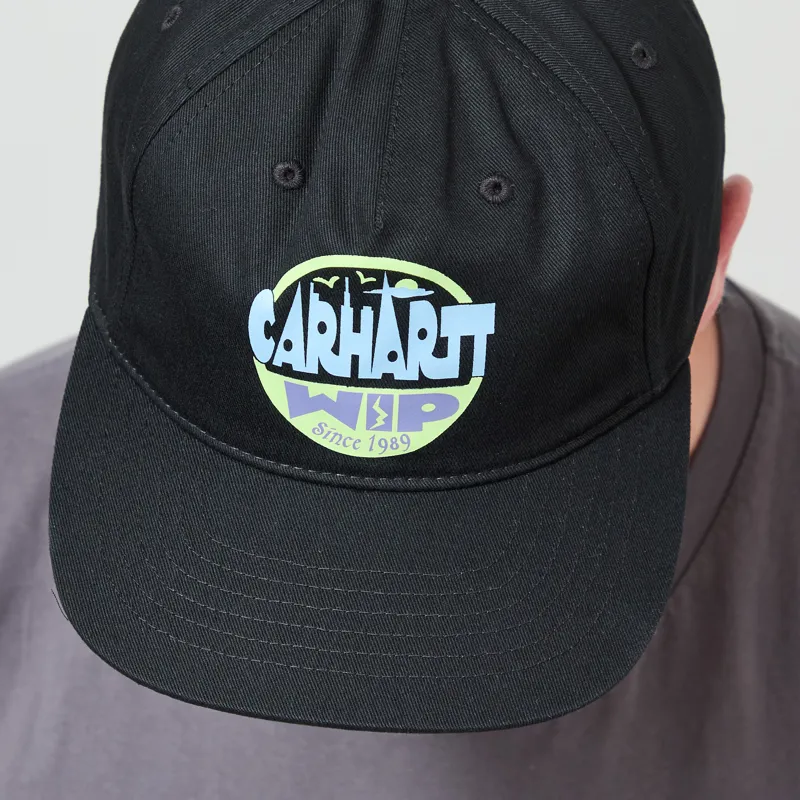 Carhartt WIP Luggage Label Cap Black-3