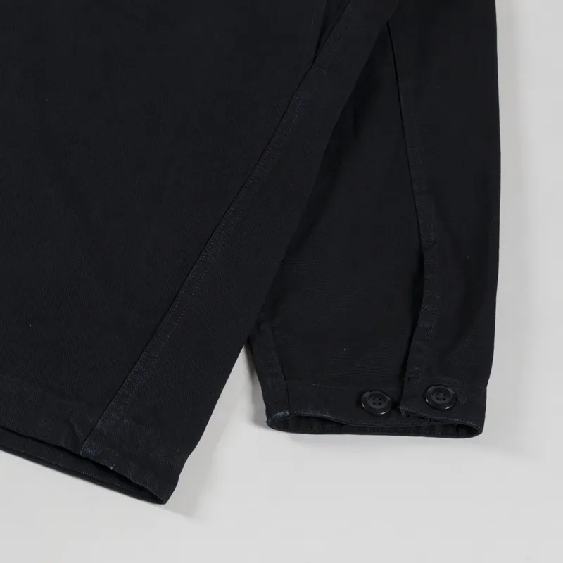 Carhartt WIP Prescott Coat Black Garment Dyed-9