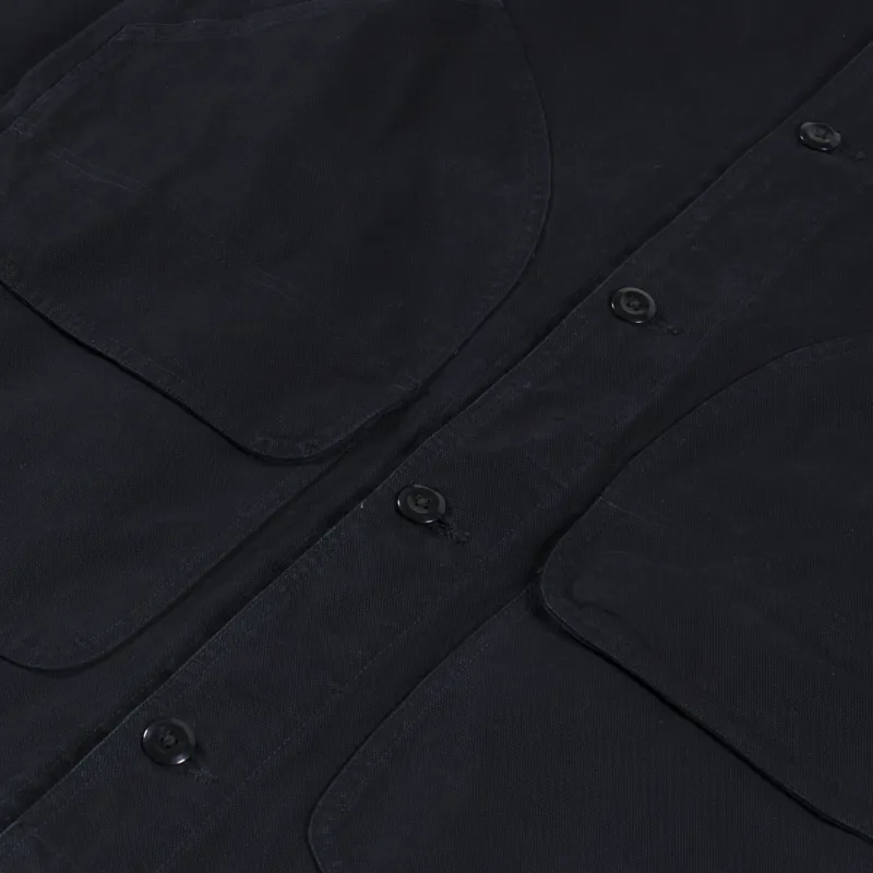 Carhartt WIP Prescott Coat Black Garment Dyed-6
