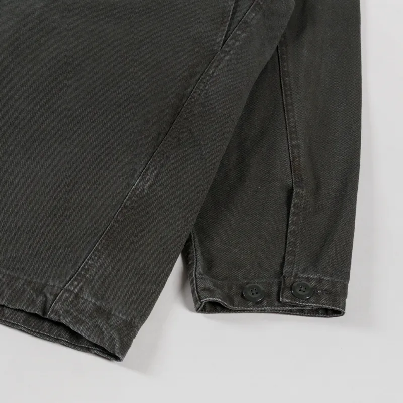 Carhartt WIP Prescott Coat Oxide Green Black Garment Dyed-12