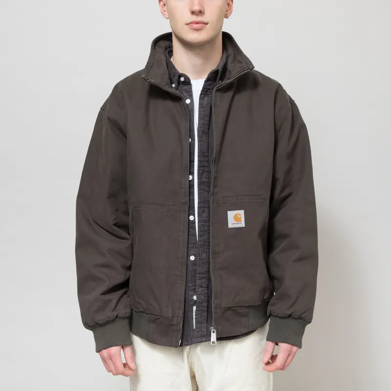 Carhartt WIP Ravon Jacket Oxide Green Heavy Stonewash