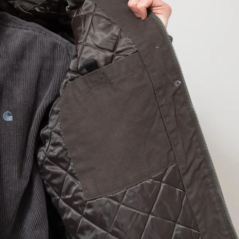 Carhartt WIP Ravon Jacket Oxide Green Heavy Stonewash-6