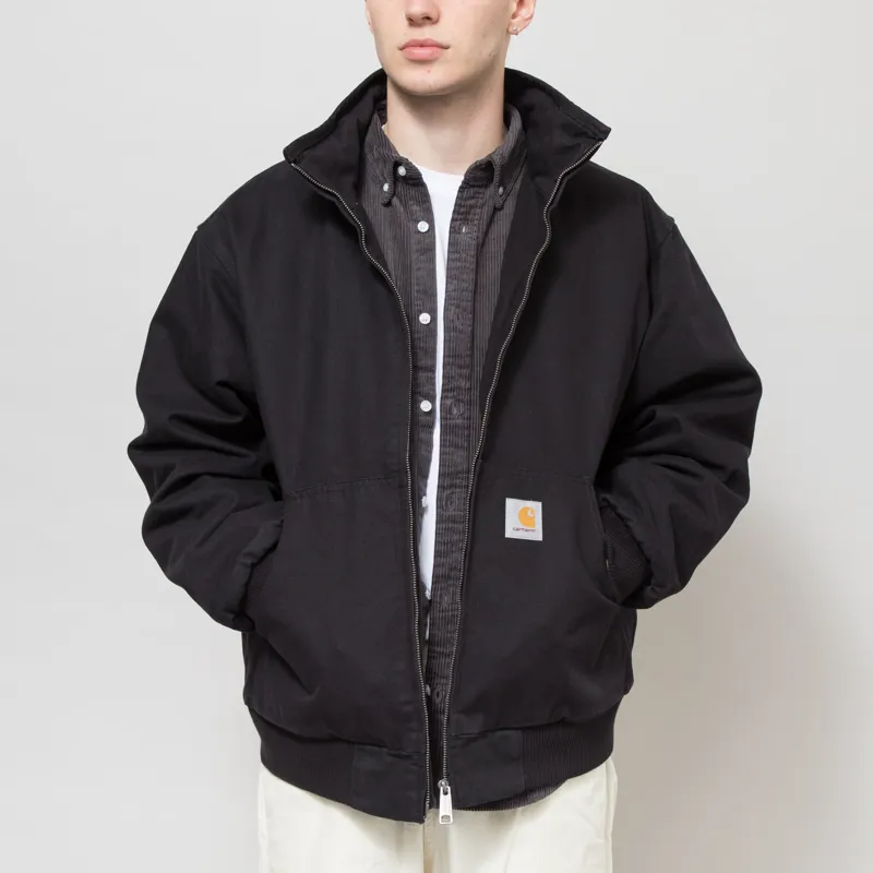 Carhartt WIP Ravon Jacket Black Heavy Stonewash