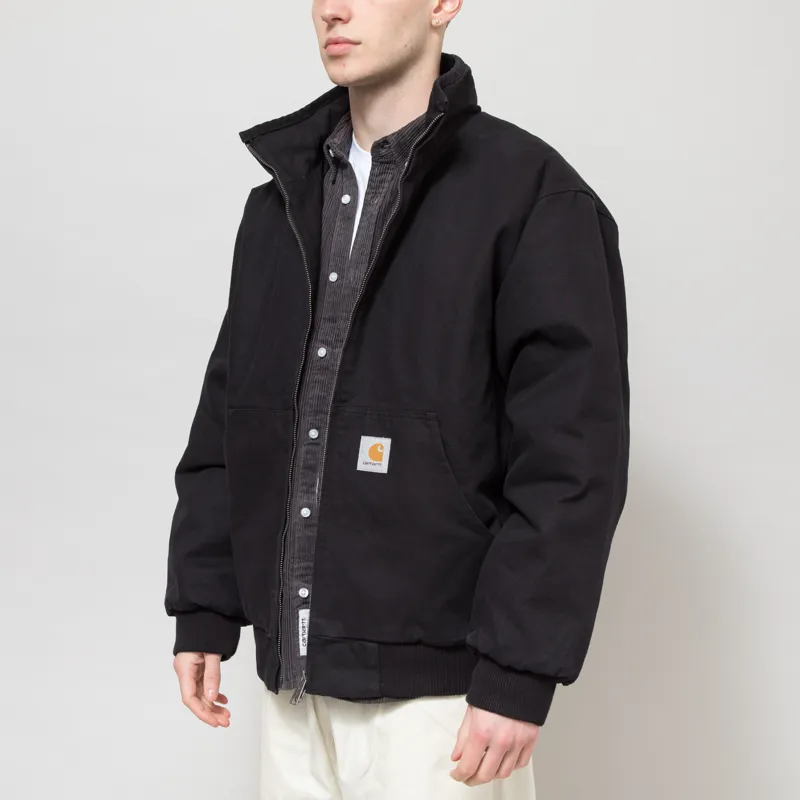 Carhartt WIP Ravon Jacket Black Heavy Stonewash-2