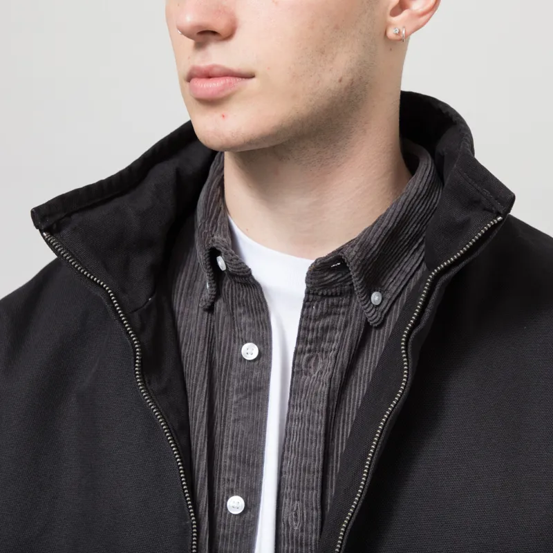 Carhartt WIP Ravon Jacket Black Heavy Stonewash-6